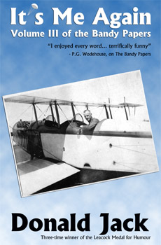 It's Me Again First World War novel by Donald Jack WW1 WWI air ace pilot story