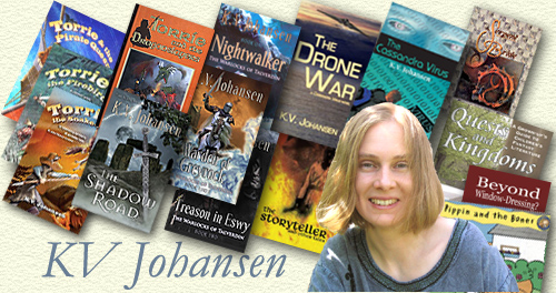Fantasy author K.V. Johansen