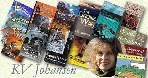 Fantasy author K.V. Johansen